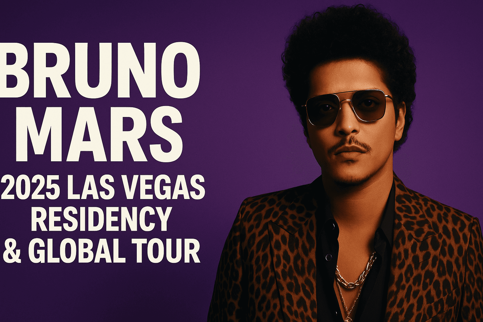 Bruno Mars 2025 Las Vegas Residency & Global Tour – All You Need to Know!